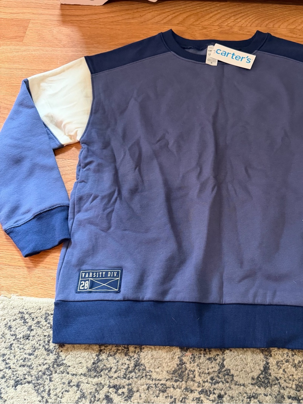 Carters Size 12 Crew Neck Sweatshirt